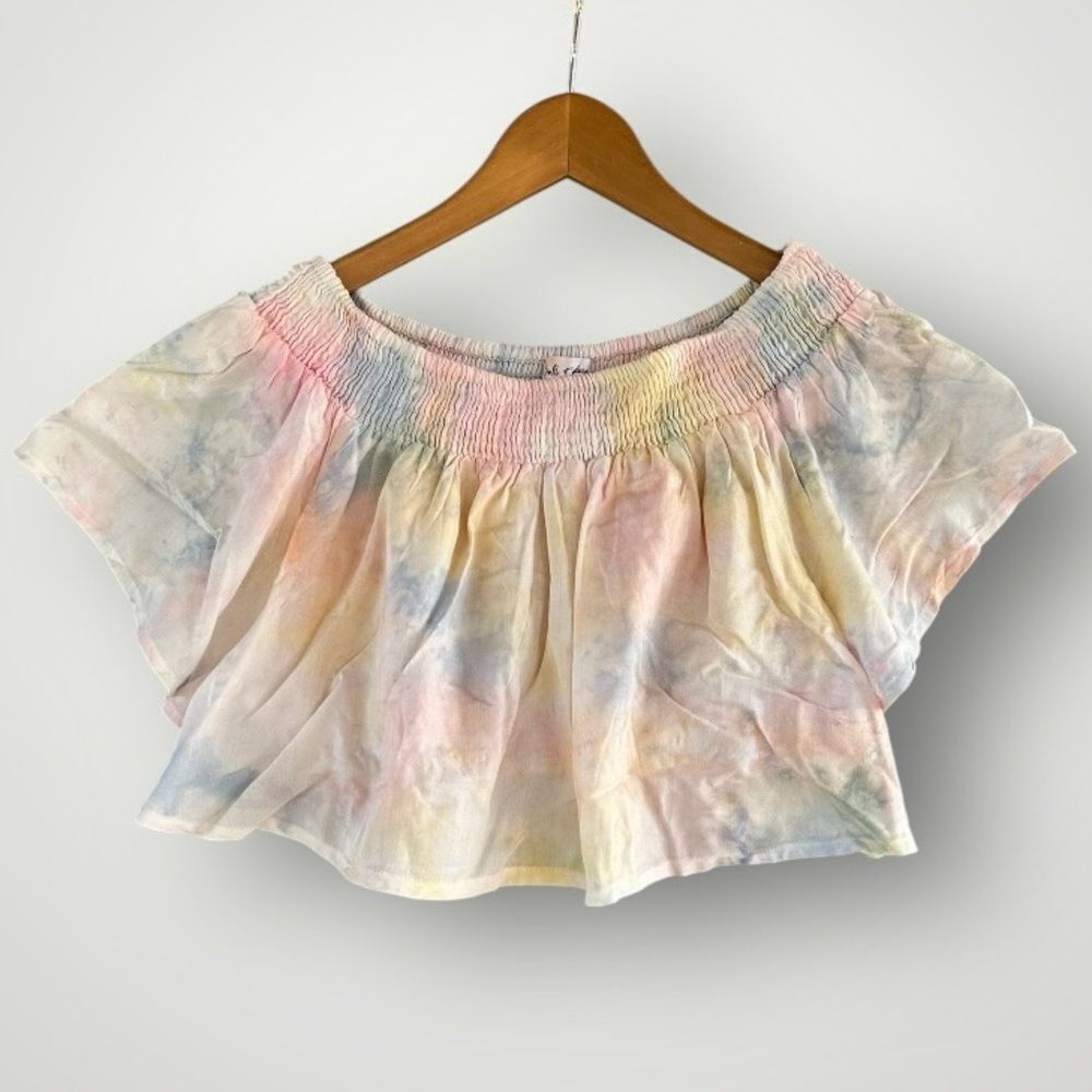 🎉5 for $45🎉 Kiwi punch top blouse shirt size S